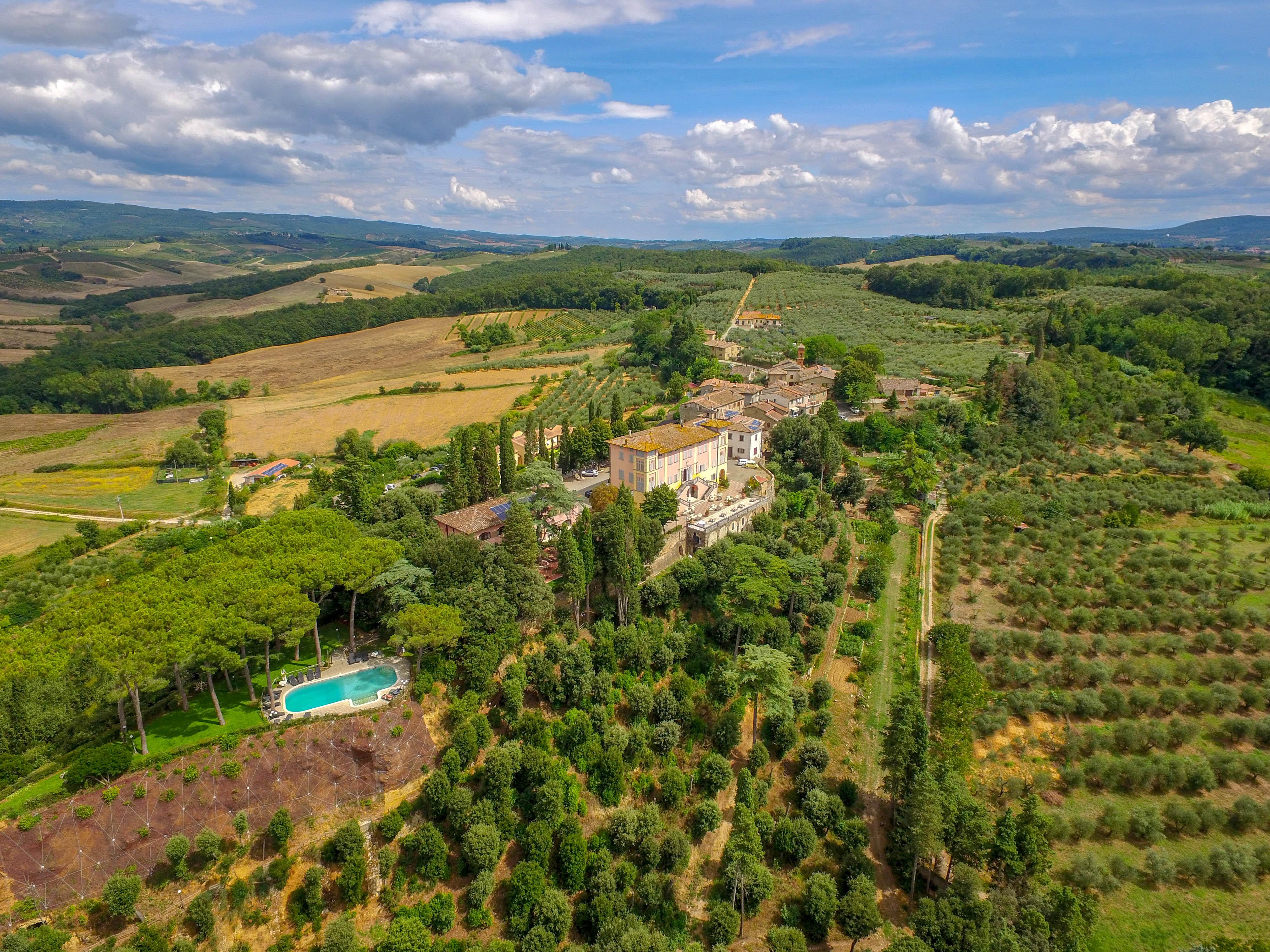 Villa Lecchi Hotel Wellness Colle di Val d'Elsa Exterior foto