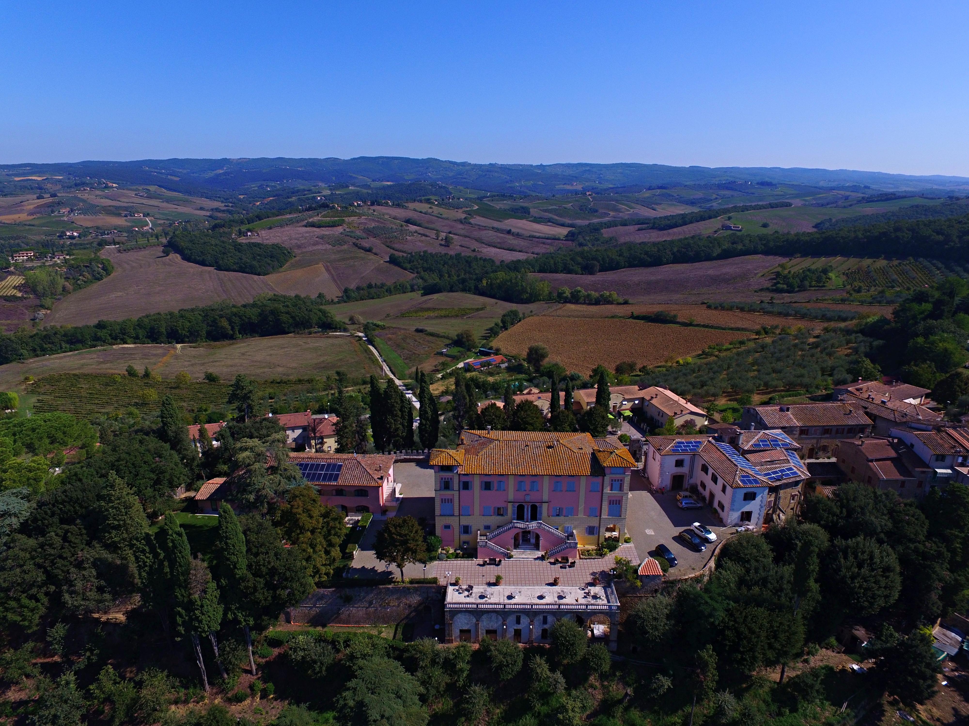 Villa Lecchi Hotel Wellness Colle di Val d'Elsa Exterior foto