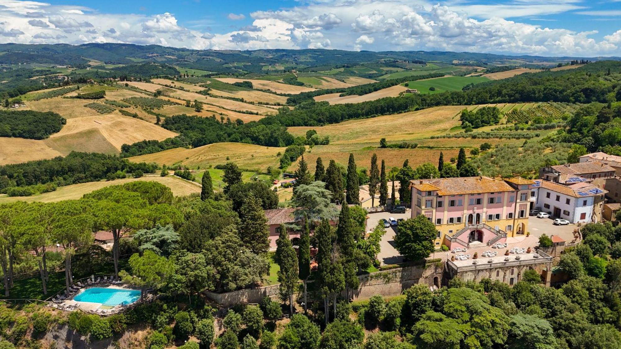 Villa Lecchi Hotel Wellness Colle di Val d'Elsa Exterior foto
